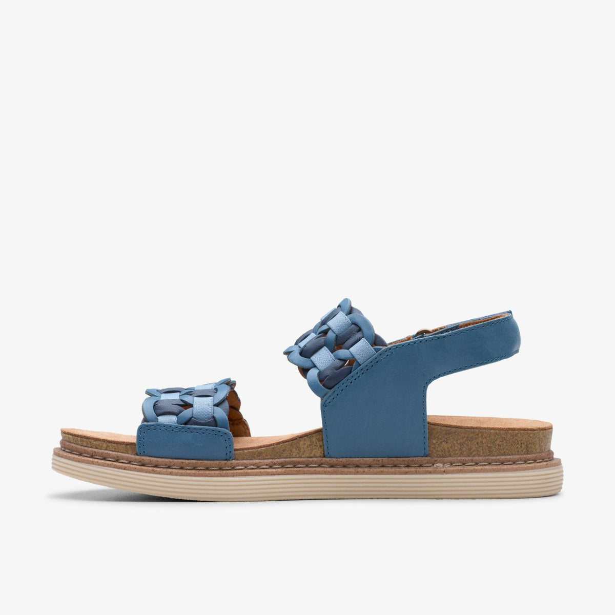 Clarks Arwell Glide Blue Combination