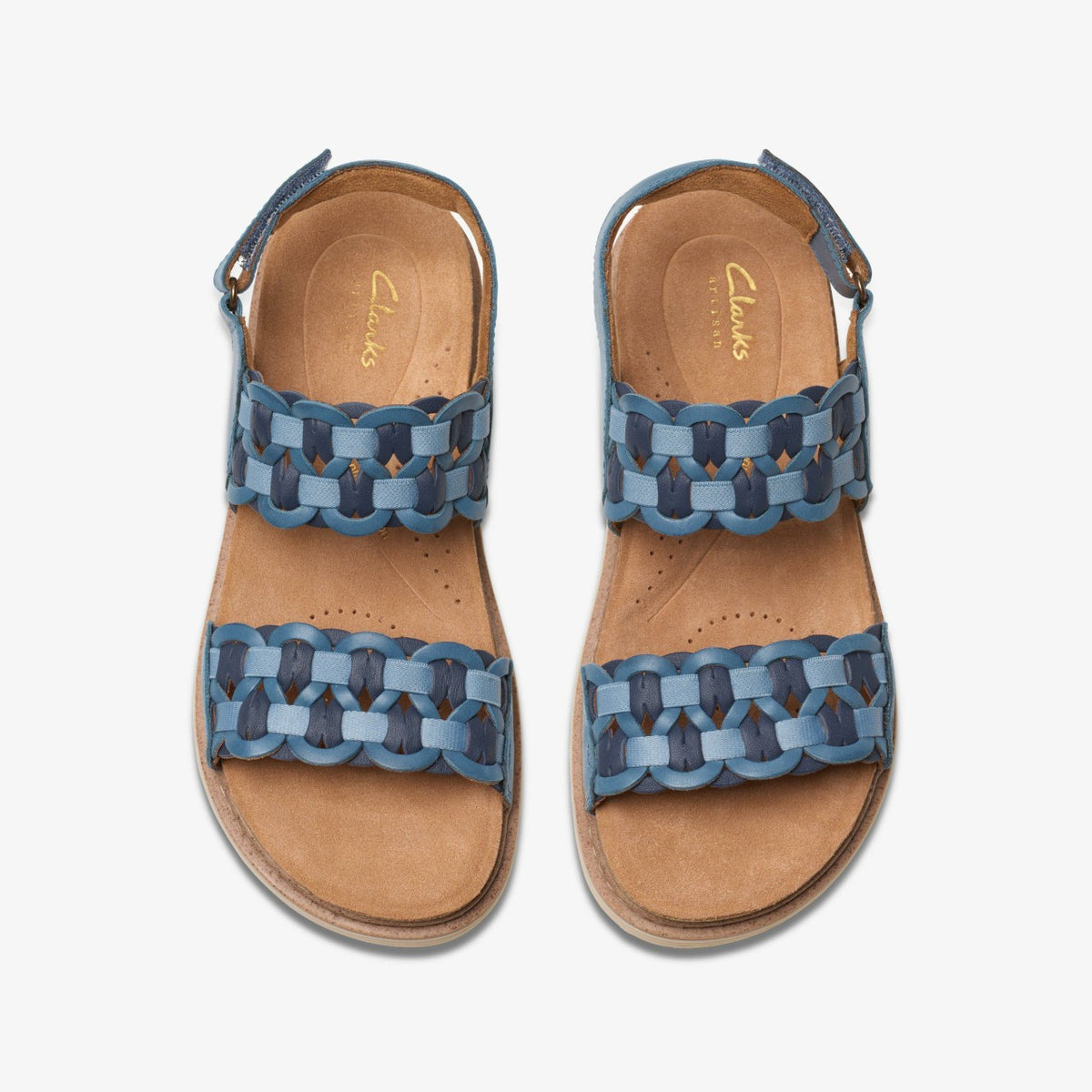 Clarks Arwell Glide Blue Combination