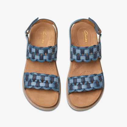 Clarks Arwell Glide Blue Combination