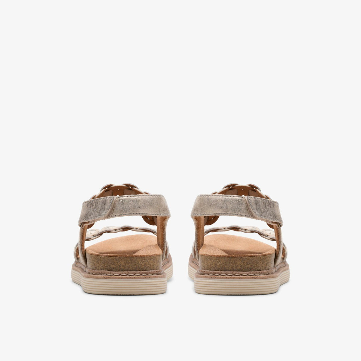 Clarks Arwell Glide Metallic Combination