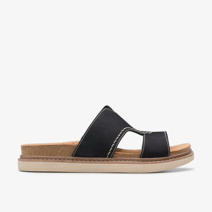 Clarks Arwell Walk Black Nubuck