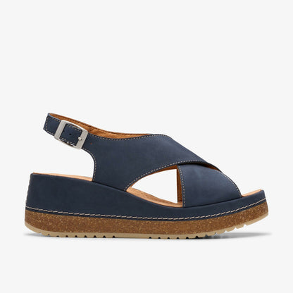 Clarks Kassanda Step Navy Nubuck