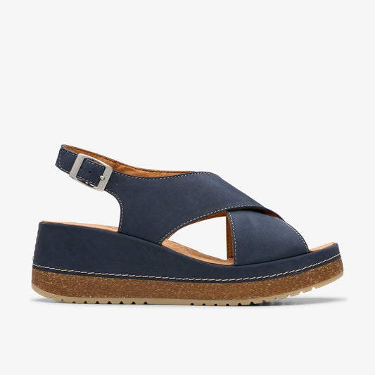Clarks Kassanda Step Navy Nubuck