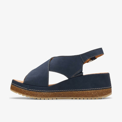 Clarks Kassanda Step Navy Nubuck