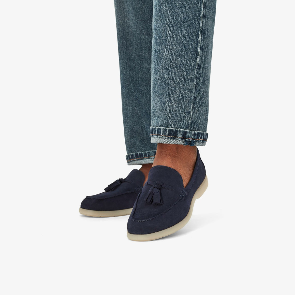 Clarks Narini Edge Navy Suede