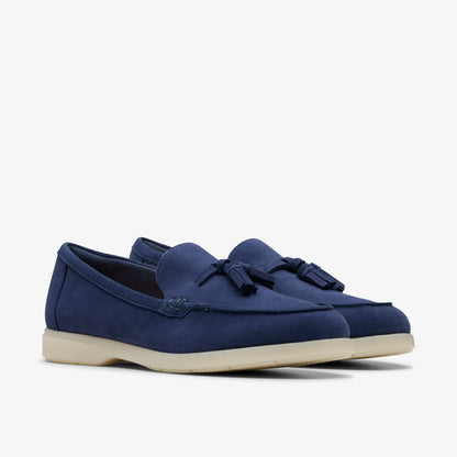 Clarks Narini Edge Navy Suede