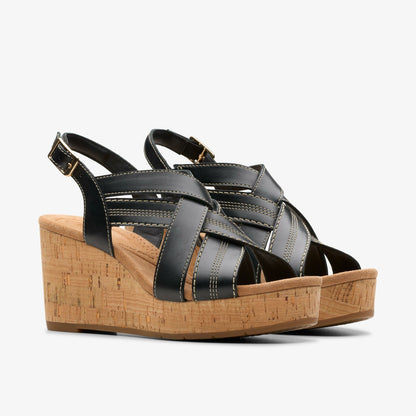 Clarks Sabina Sling Black/Black