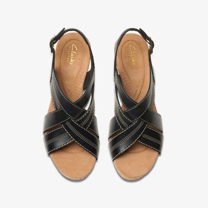Clarks Sabina Sling Black/Black