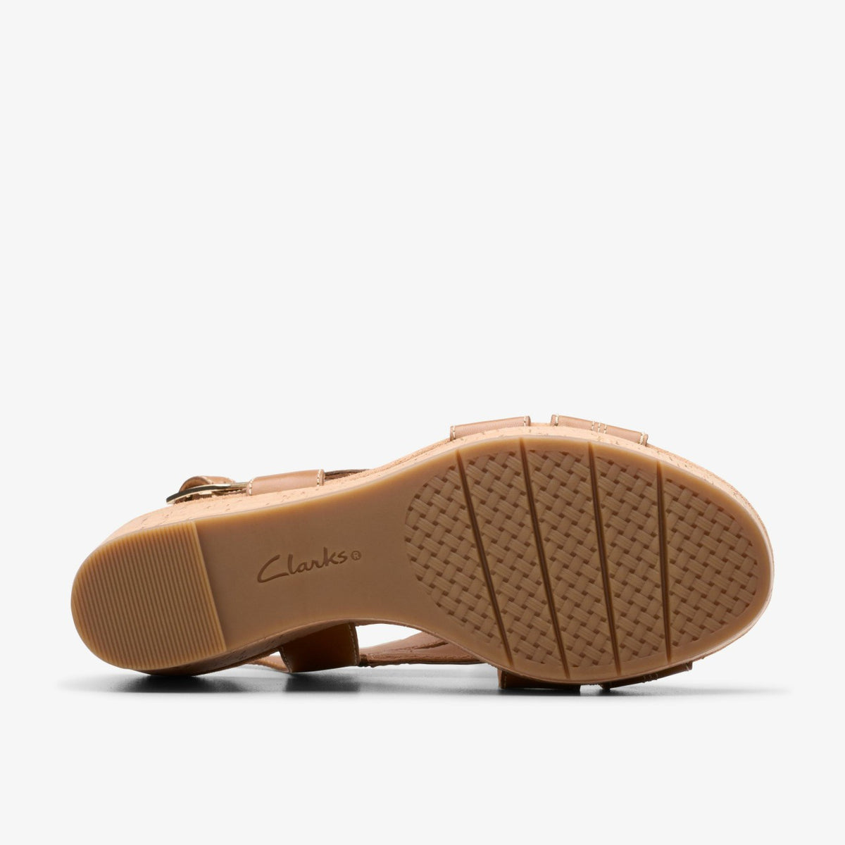 Clarks Sabina Sling Tan Leather