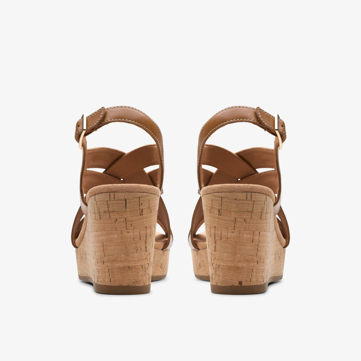 Clarks Sabina Sling Tan Leather