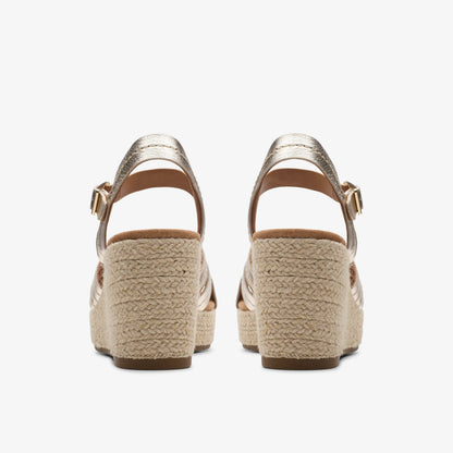 Clarks Sabina Strap Champagne