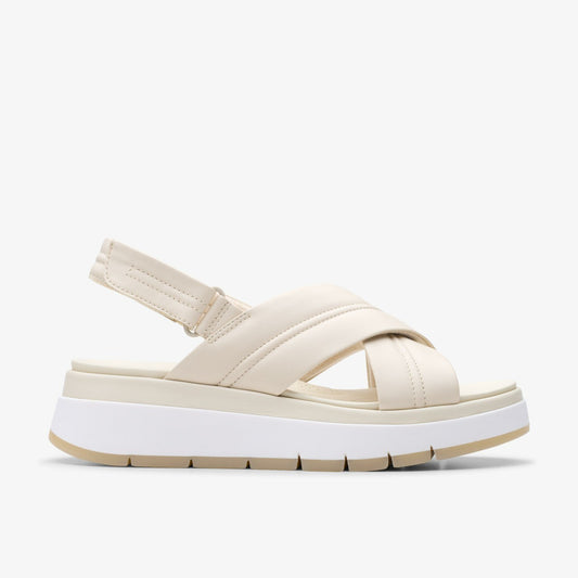 Clarks Tuscan Cross Cream Leather