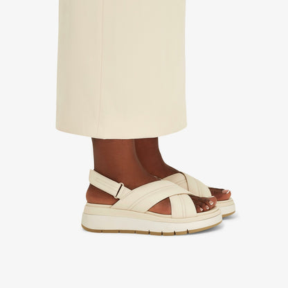 Clarks Tuscan Cross Cream Leather