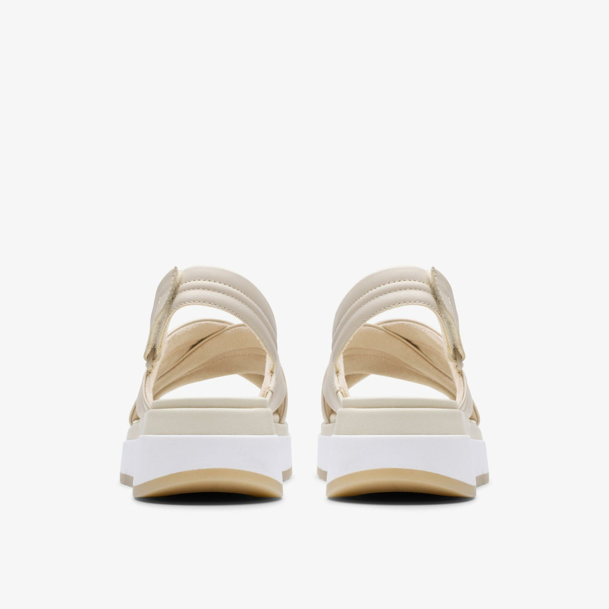 Clarks Tuscan Cross Cream Leather