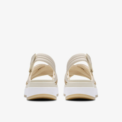 Clarks Tuscan Cross Cream Leather