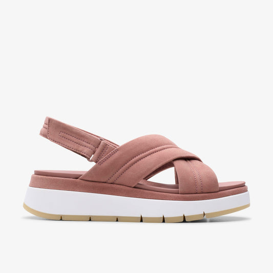 Clarks Tuscan Cross Mauve Suede