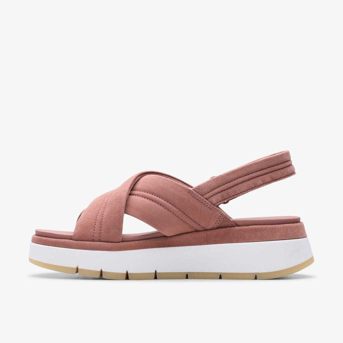 Clarks Tuscan Cross Mauve Suede
