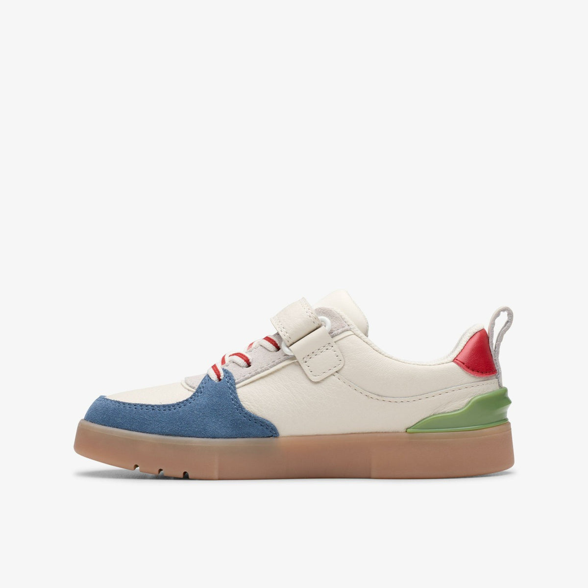 Clarks Oslo Vibe Kid White/Blue