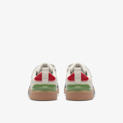 Clarks Oslo Vibe Kid White/Blue
