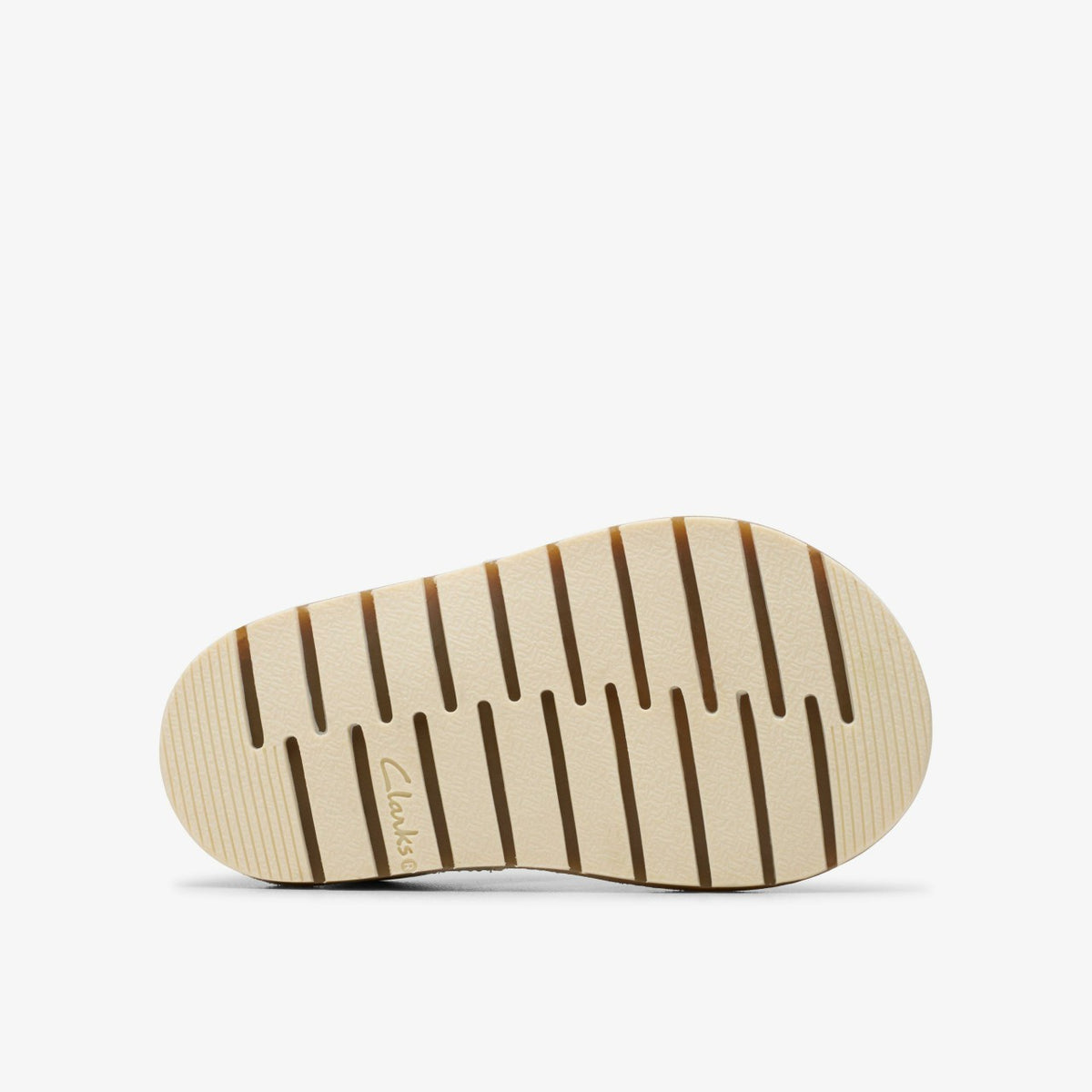 Clarks Playsun RF Toddler Off White Leather