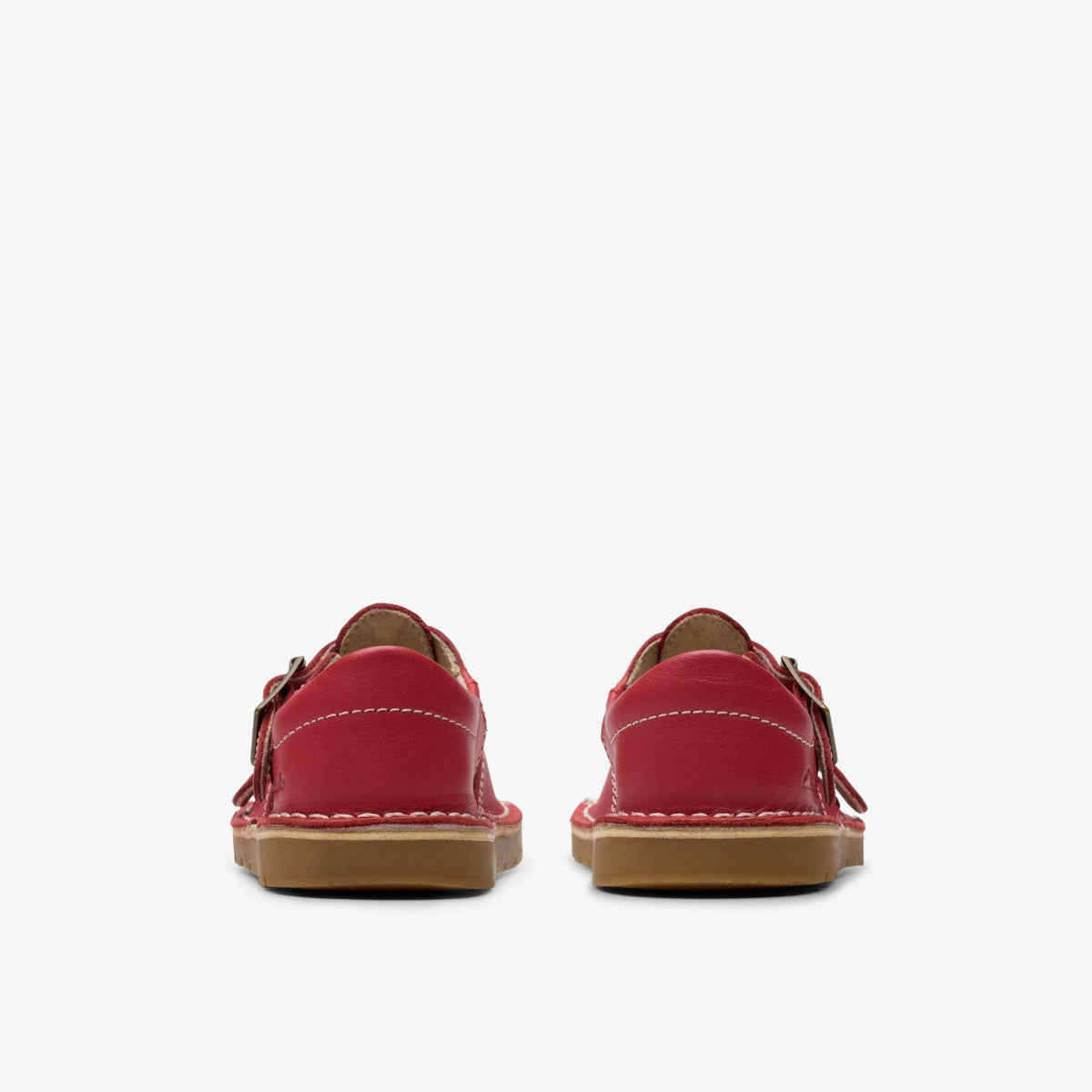 Clarks Playsun Toddler Red Leather