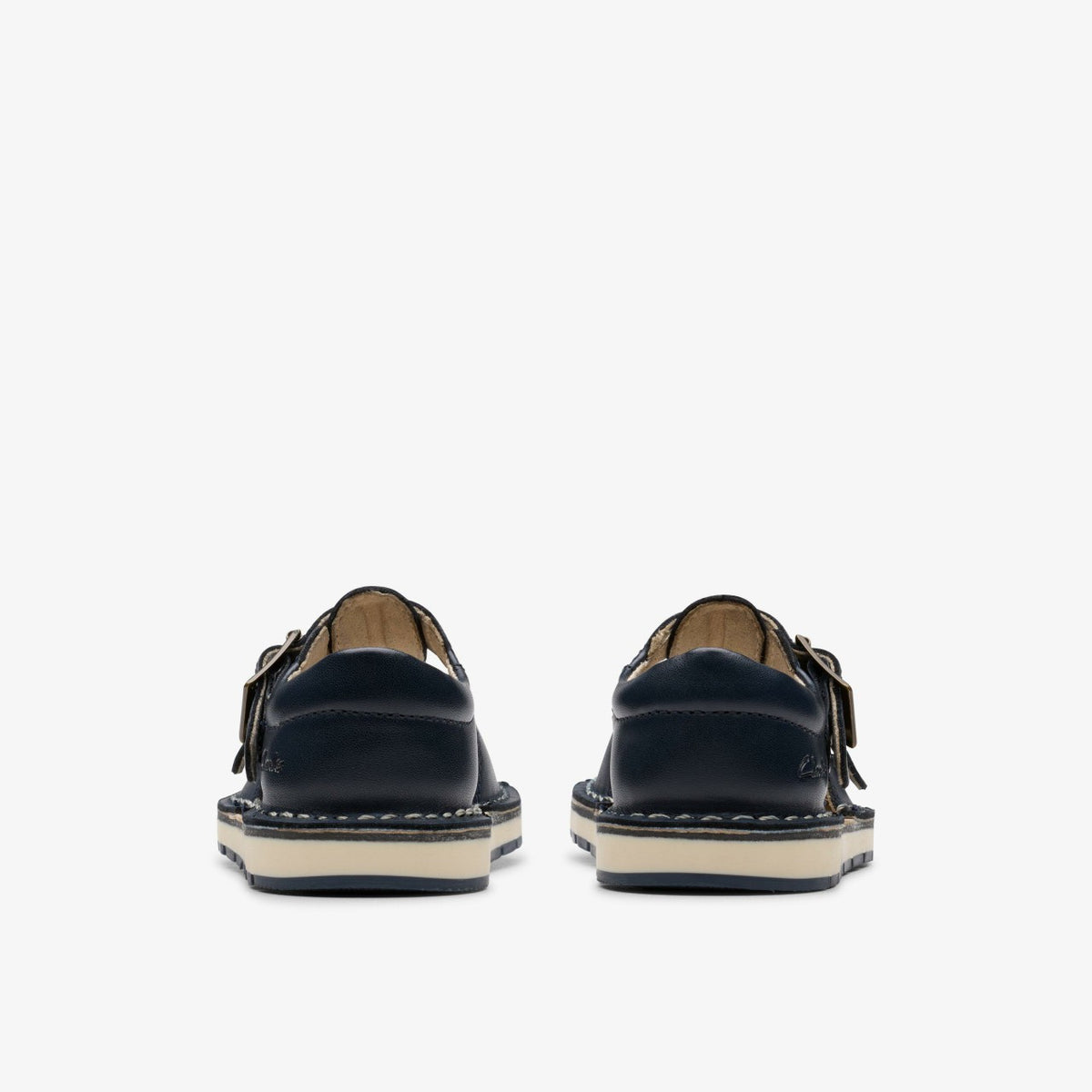 Clarks Playsun Toddler Navy Leather