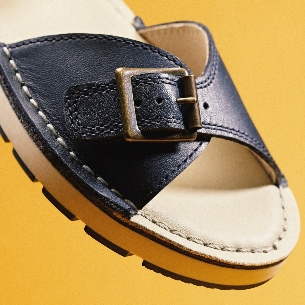 Clarks Playsun Kid Navy Leather
