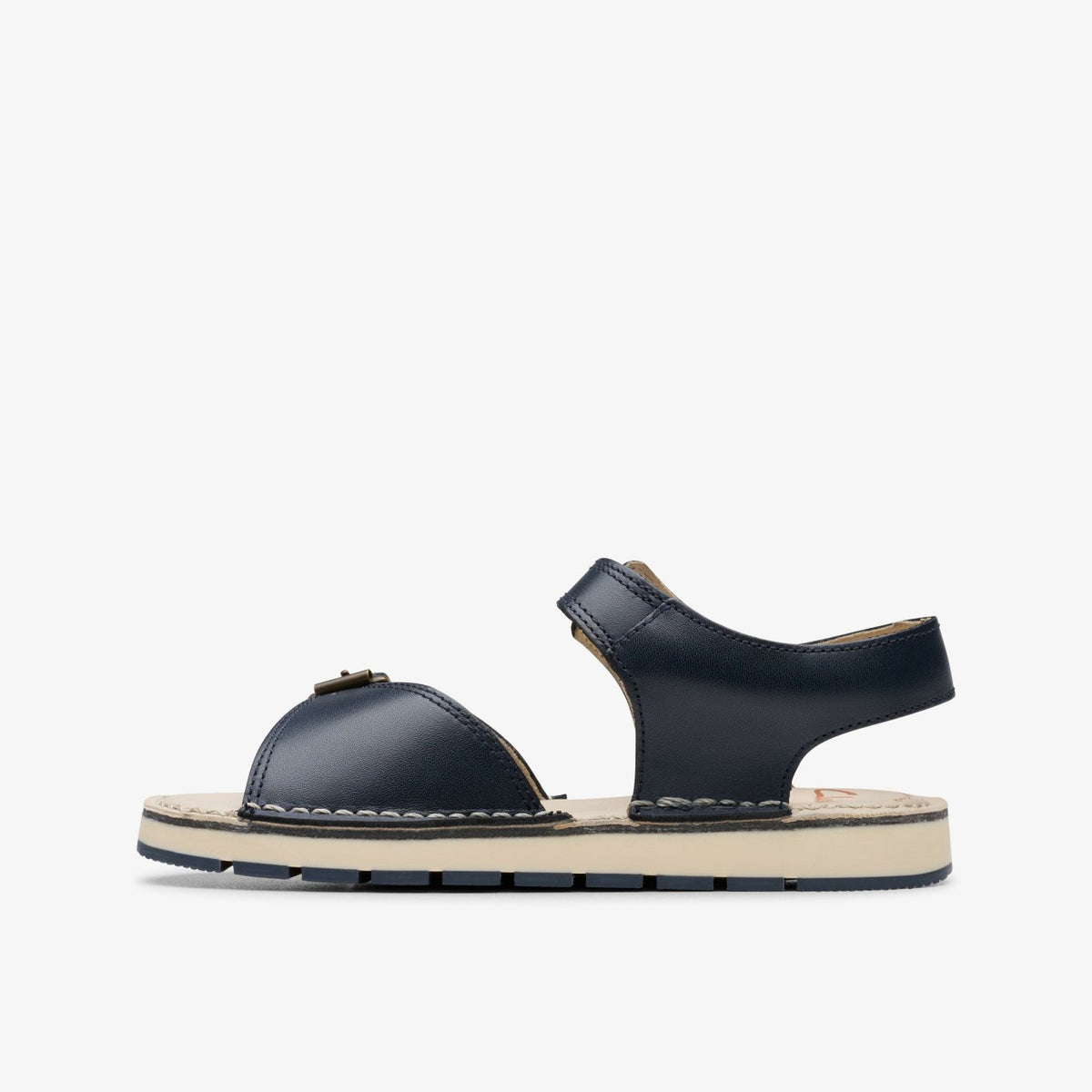 Clarks Playsun Kid Navy Leather