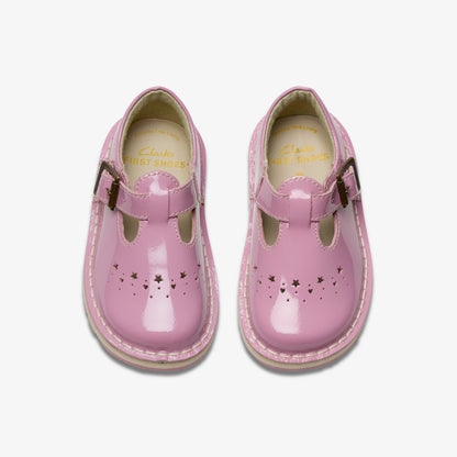 Clarks Joyful Skip Toddler Pink Patent