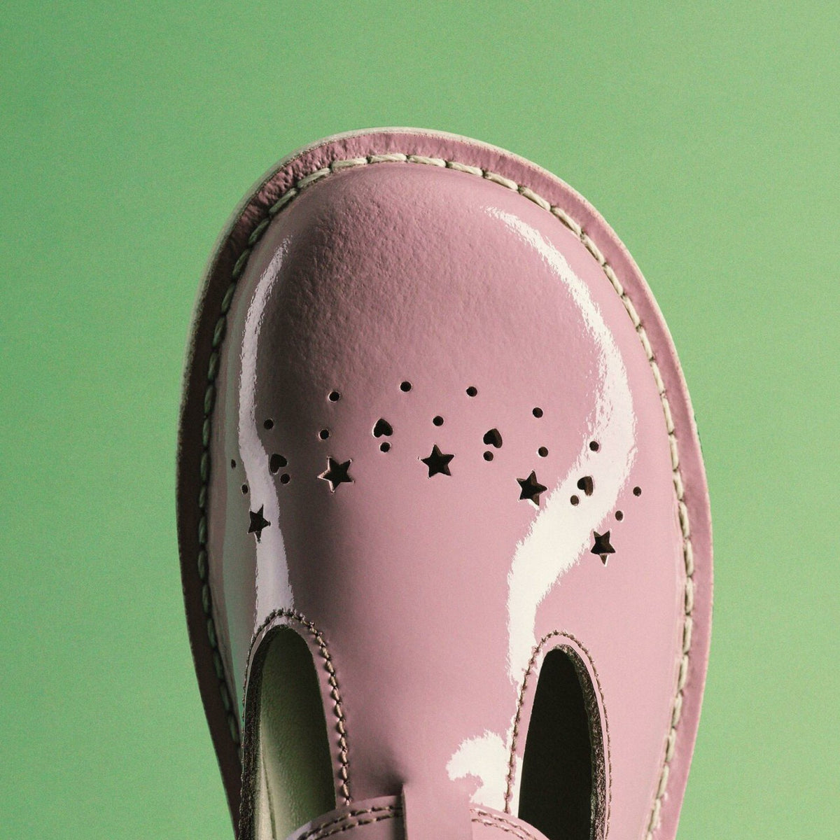 Clarks Joyful Skip Kid Pink Patent