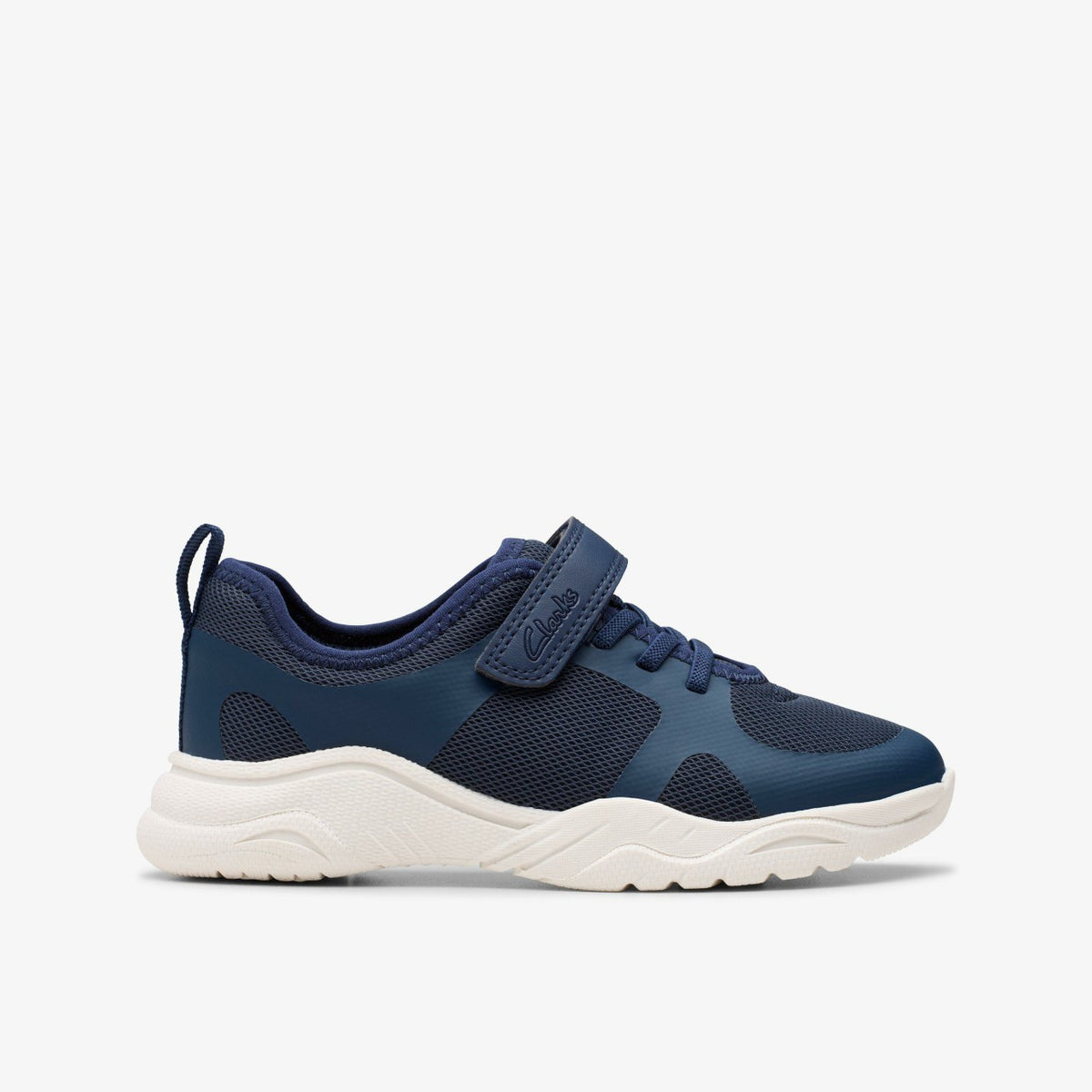 Clarks Feather Ath Kid Navy