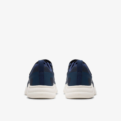 Clarks Feather Ath Kid Navy