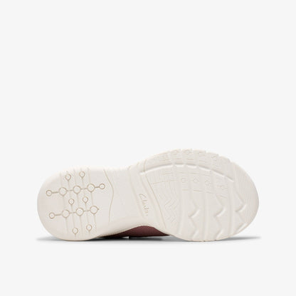 Clarks Feather Ath Kid Dusty Pink