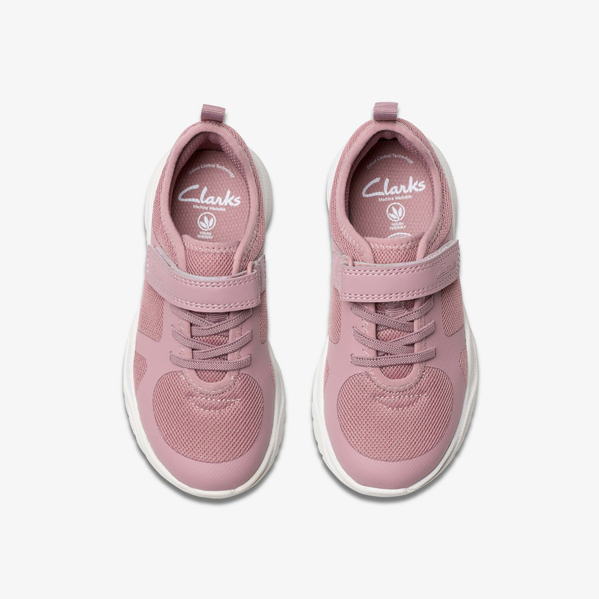 Clarks Feather Ath Kid Dusty Pink