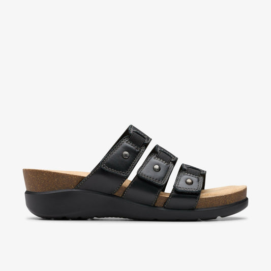 Clarks Calenne Lily Black Leather