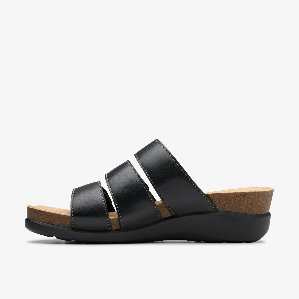 Clarks Calenne Lily Black Leather
