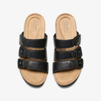 Clarks Calenne Lily Black Leather