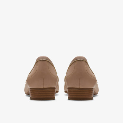 Clarks Juliet Top Beige Leather