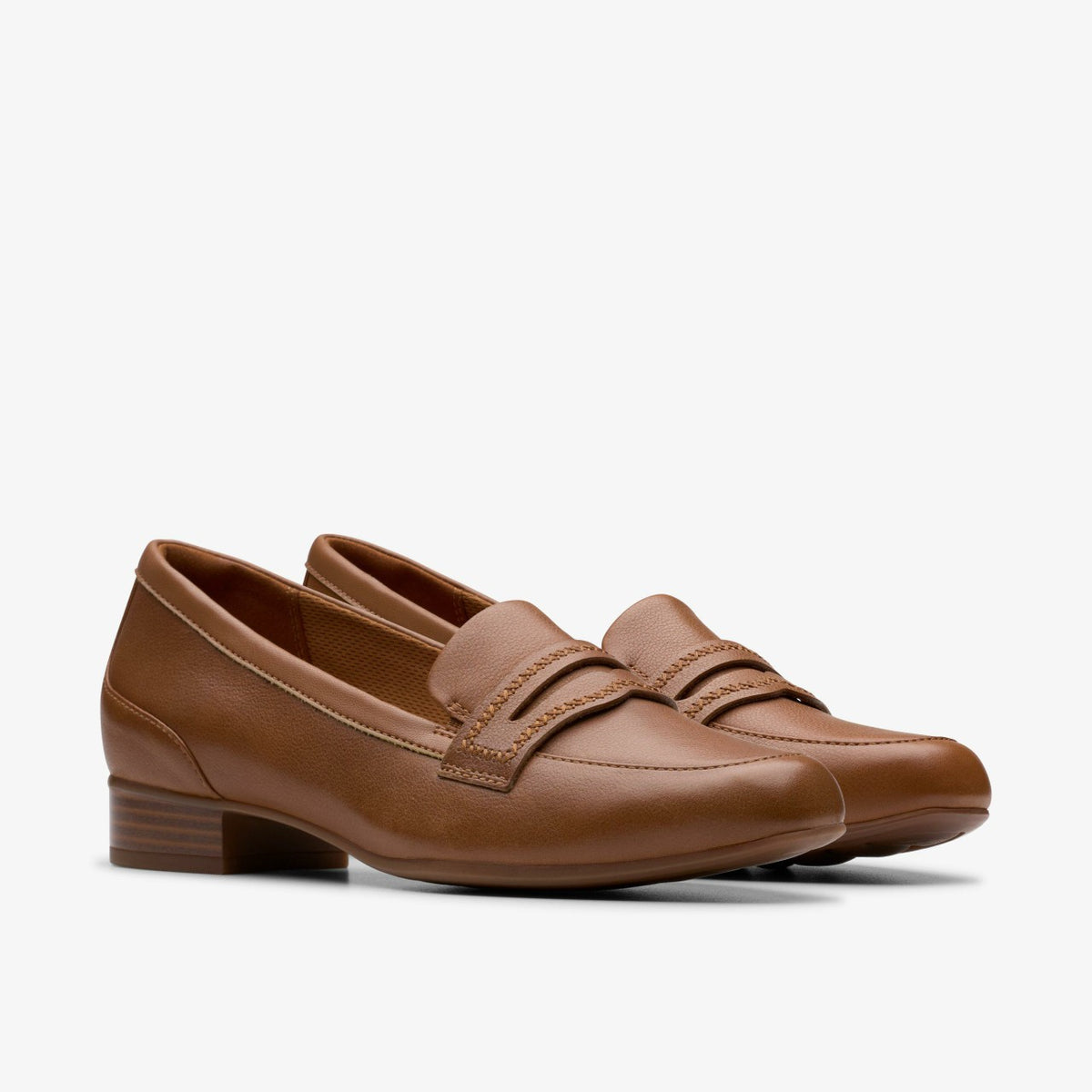 Clarks Juliet Top Tan Leather