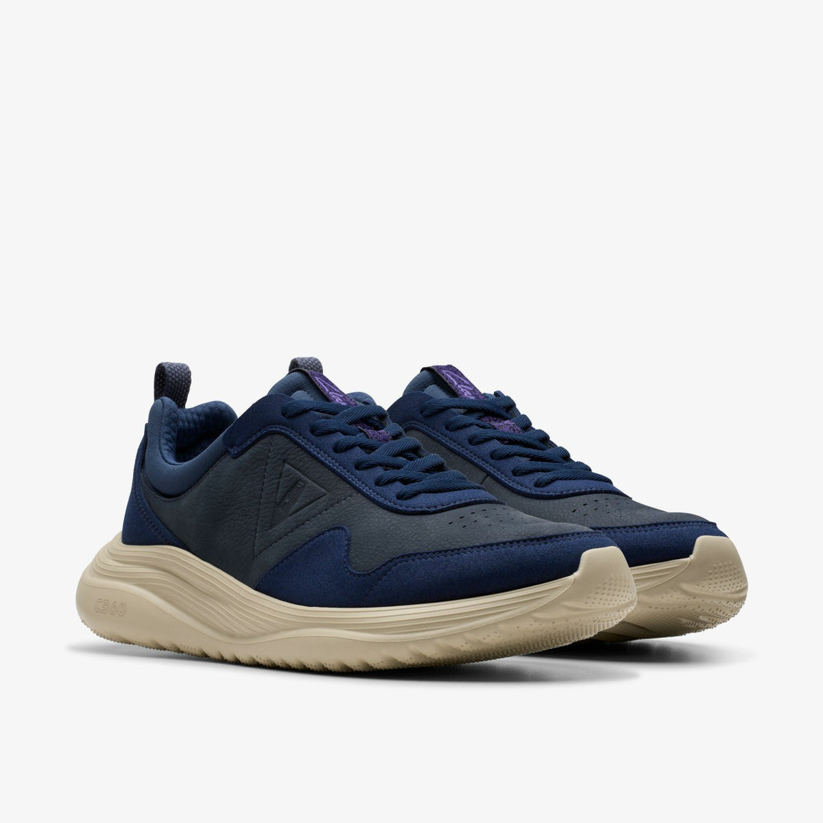 Clarks LT 360 Lace Navy Nubuck