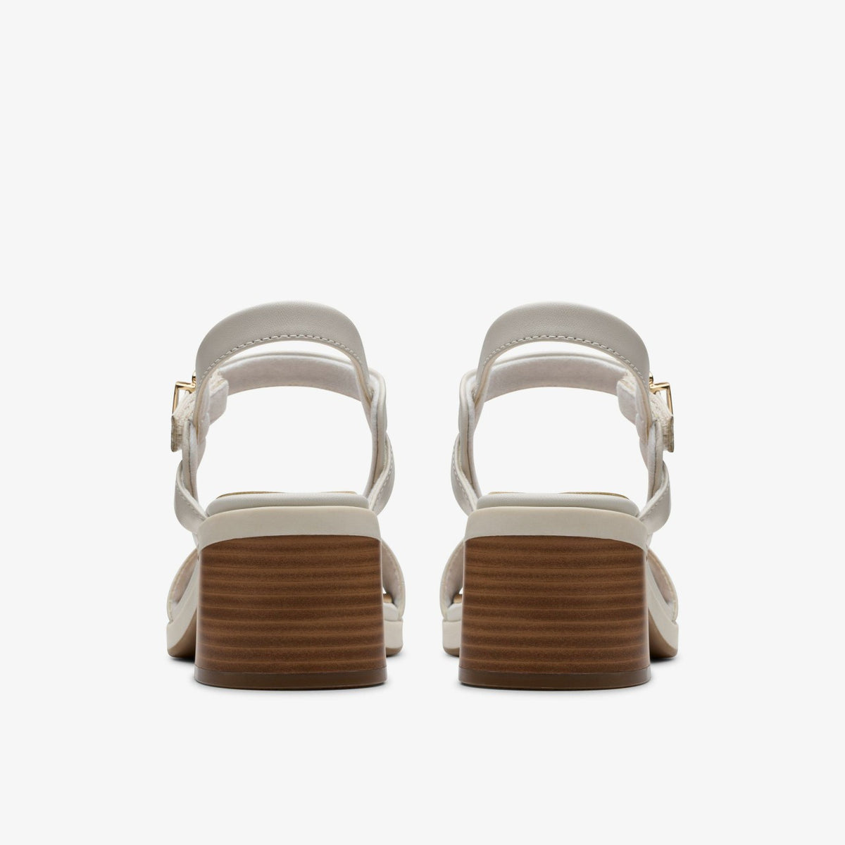 Clarks Jaylan Ray Off White Leather