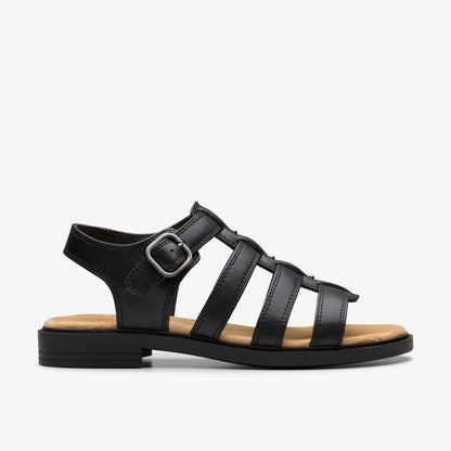 Clarks Trivanni Lux Black Leather
