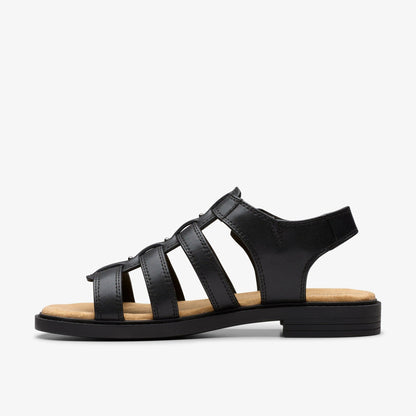 Clarks Trivanni Lux Black Leather