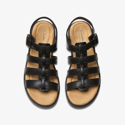 Clarks Trivanni Lux Black Leather