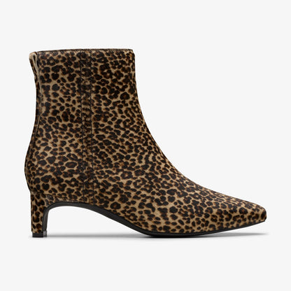 Clarks Edina Up Leopard Print