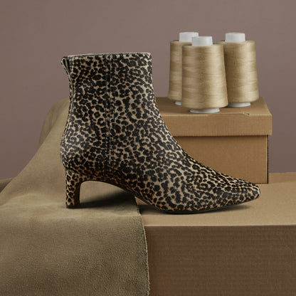 Clarks Edina Up Leopard Print
