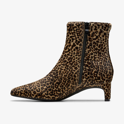 Clarks Edina Up Leopard Print