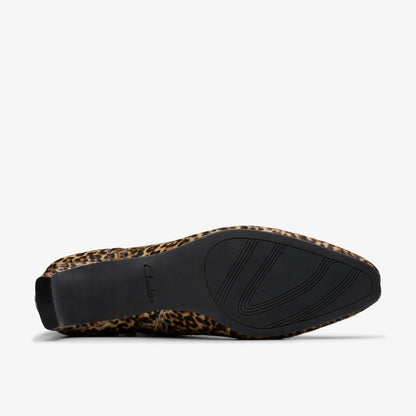 Clarks Edina Up Leopard Print