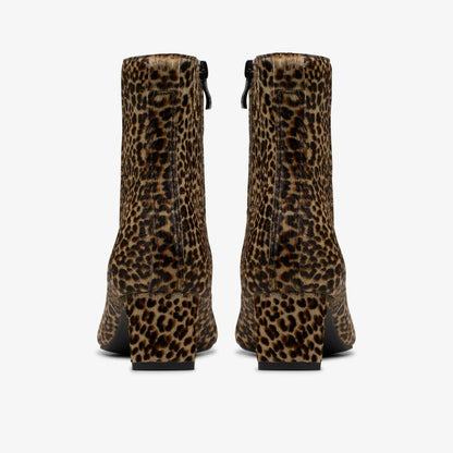 Clarks Edina Up Leopard Print