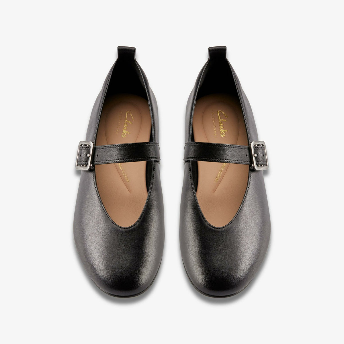 Clarks Fawna Bar Black Leather